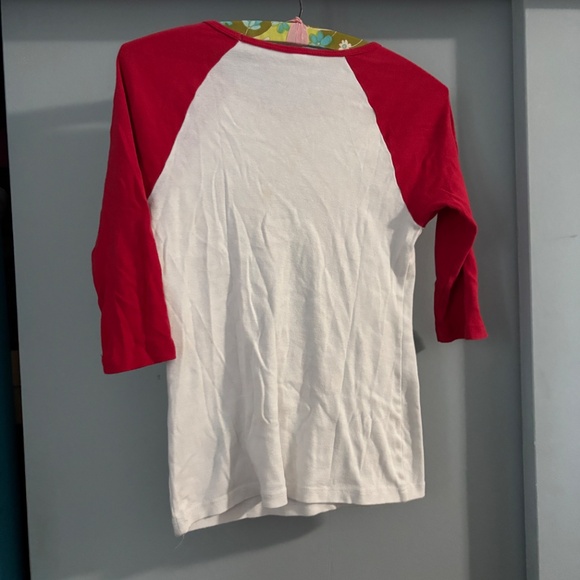 Wax Poetic Retro Reindeer Baseball Raglan Sleeve Tee Christmas - Picture 4 of 4